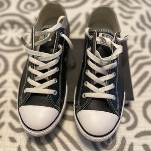 Leather Low Profile All Star Converse Good Used Condition.